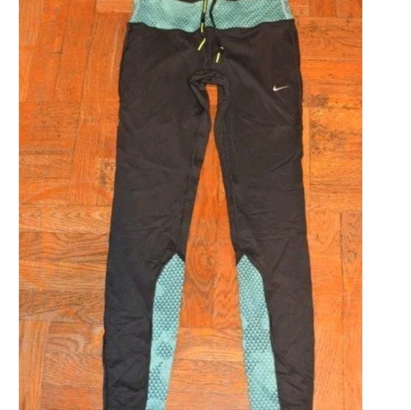 NIKE DRI-FIT EPIC RUN PRINTED WOMEN'S RUNNING TIGHTS - WOMEN'S SIZE SMALL - Picture 1 of 5
